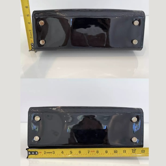 LOUIS VUITTON BREA MM EPI NOIR ELECTRIC HANDLE & SHOULDER BAG - Picture 14 of 16